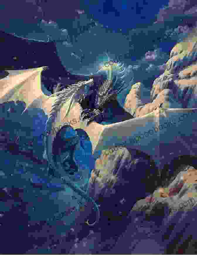 A Breathtaking Scene From Dragon Cursed, Featuring A Majestic Dragon Soaring Through A Starry Sky. Dragon Cursed Box Set: 1 2 (Dragon Cursed Box Sets 1)