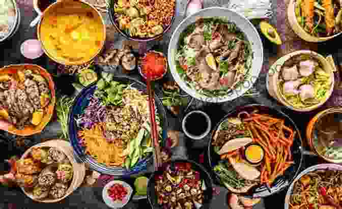 A Colorful Spread Of Dishes From Various Cuisines, Representing The Diversity Of Woman Woman E J Kitchens