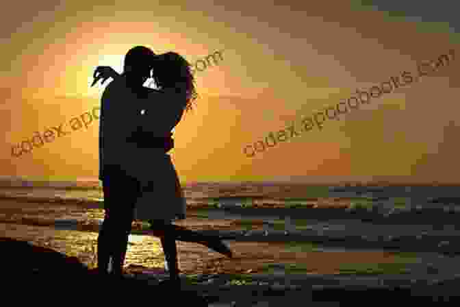 A Couple Embracing On A Secluded Beach With A Stunning Sunset In The Background Vacation In Paradise (Book 5): A Caribbean Romantic Mystery