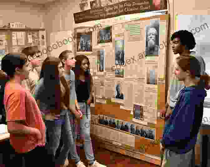 A Group Of Children Reading And Discussing Historical Events From A Timeline Chronology For Kids Understanding Time And Timelines Timelines For Kids 3rd Grade Social Studies