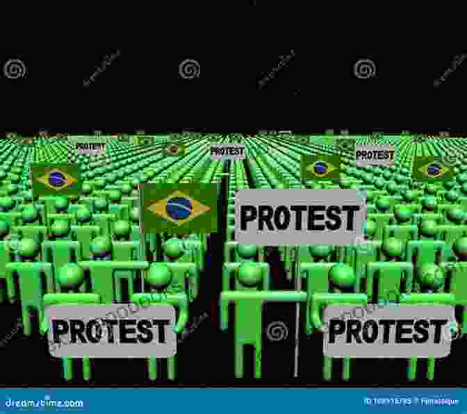 A Large Crowd Of People Protesting In Brazil, Holding Signs And Flags The Deadlock Of Democracy In Brazil (Interests Identities And Institutions In Comparative Politics)