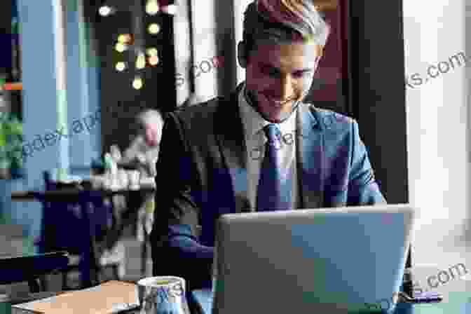 A Man Sitting At A Computer, Smiling While Looking At His Online Dating Profile. The Man S Guide For Online Dating Success: Learn The Secrets To Finding The Woman Of Your Dreams Online With A Bonus Chapter On Virtual Dating