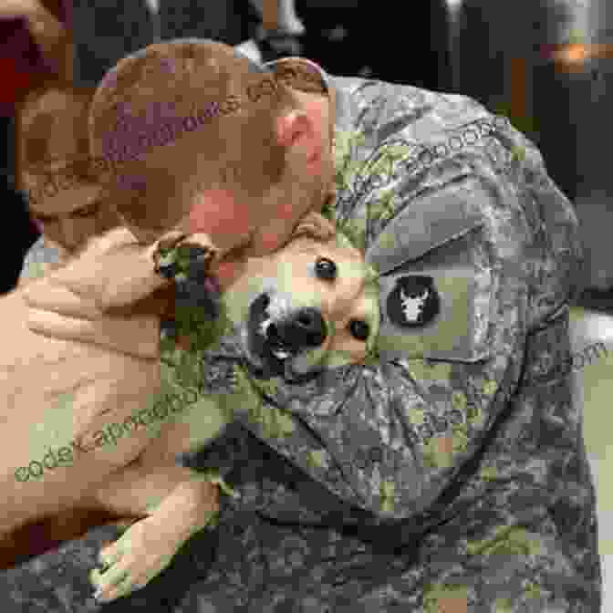 A Military Dog And Soldier Embracing Bonded By Battle: The Powerful Friendships Of Military Dogs And Soldiers From The Civil War To Operation Iraqi Freedom