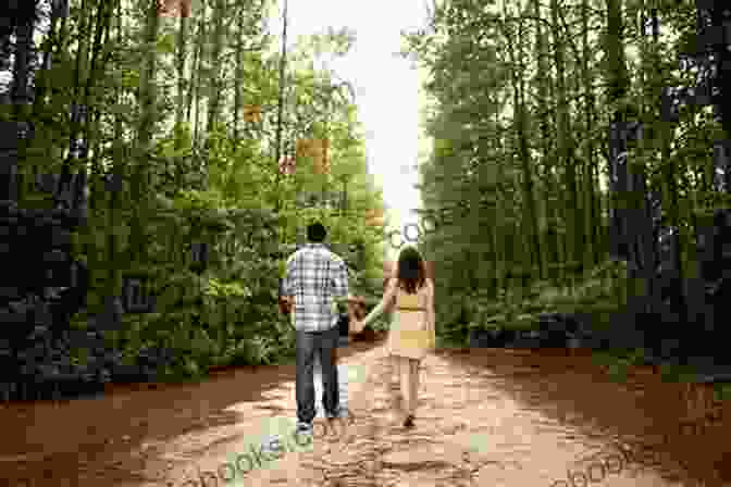 A Photograph Of A Young Couple Walking Through A Forest, Holding Hands. Norwegian Wood (norwegian Wood And Love )