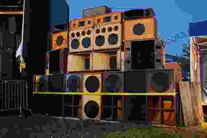 A Vibrant Reggae Sound System Setup With Speakers And DJs Performing Sonic Bodies: Reggae Sound Systems Performance Techniques And Ways Of Knowing