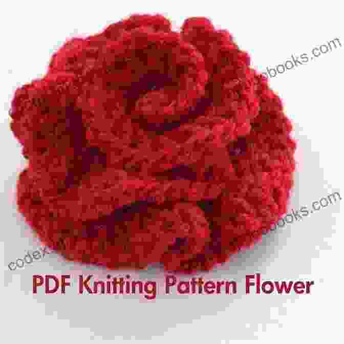 A Woman Knitting A Flower Flowers Knitting Ideas: Wonderful Projects To Start Knitting Flowers