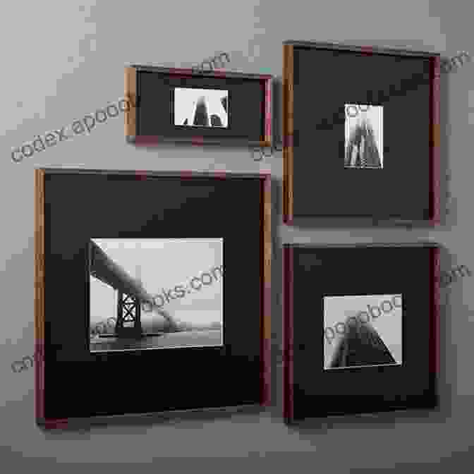 A Wooden Picture Frame With A Black And White Photo Inside It Baby Punch Needle: Step By Step Instructions For 13 Projects