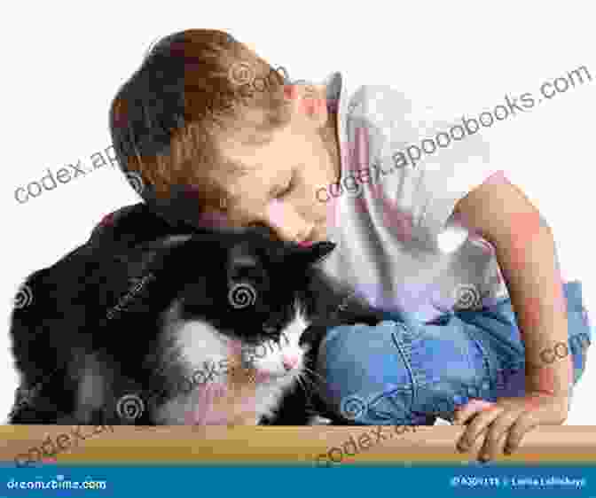 A Young Boy Lovingly Embraces His Ginger Tabby Cat, Their Eyes Meeting In A Moment Of Pure Affection. Best Friends Forever: Me And My Cat: What I Ve Learned About Life Love And Faith From My Cat