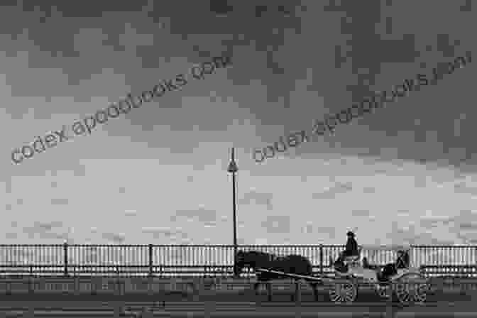 Black And White Photograph Of A Horse Drawn Carriage Crossing A Bridge In Cork Harbour, Ireland. Cork Harbour Through Time William Semo