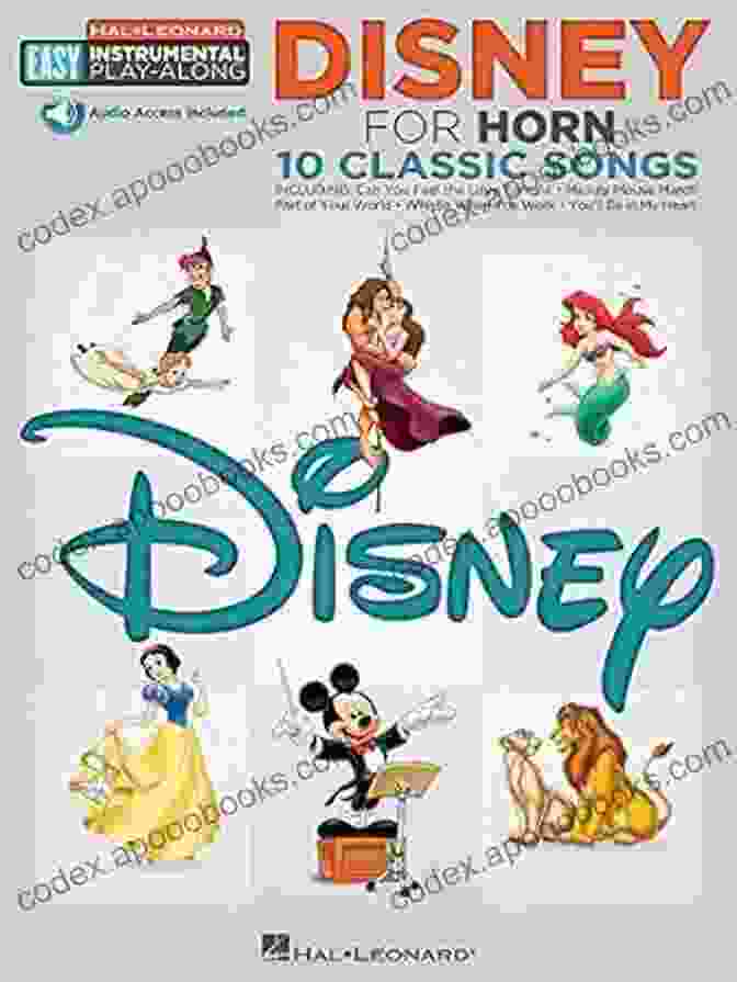 Book Cover Of 'Favorite Disney Songs For Horn Instrumental Play Along' Favorite Disney Songs For Horn: Instrumental Play Along