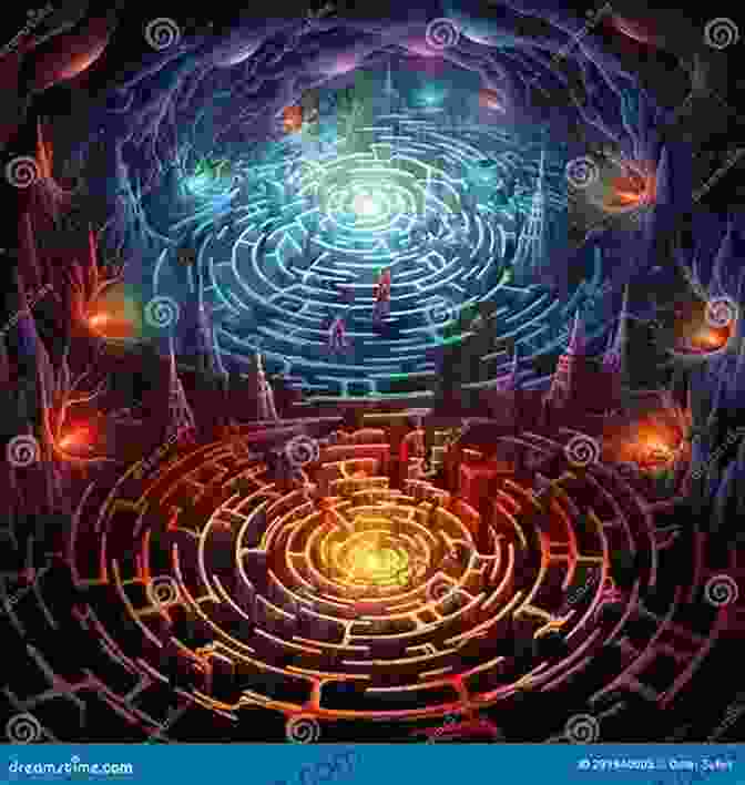 Captivating Cover Art Of Dangermaze, Featuring A Mysterious Figure Navigating A Labyrinthine Path Amidst A Surreal Landscape. Dangermaze Barry Ahern