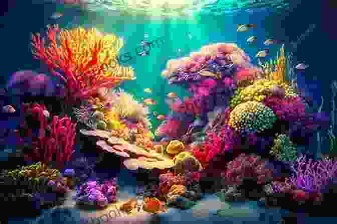 Coral Reef Teeming With Colorful Fish And Marine Life Learning About Fish And Mammal Species Children S Fish Marine Life