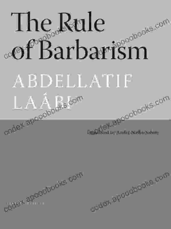 Cover Of 'The Rule Of Barbarism' By Pirogue Poets A Book With A Dark And Enigmatic Cover, Hinting At The Unsettling Themes It Explores. The Rule Of Barbarism: Pirogue Poets