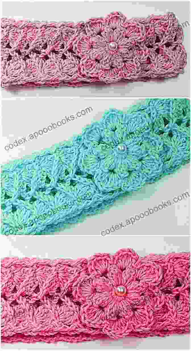 Detailed Step By Step Instructions For Crocheting Flower Headbands. Quick And Easy Crochet Flower Headband