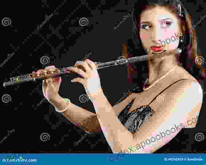 Flutist Playing The Blues Flute With Passion 5 Easy Blues Flute Piano (Flute Parts) (5 Easy Blues For Flute And Piano 3)