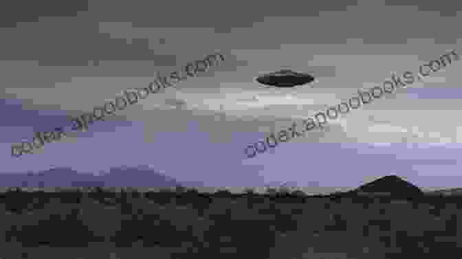 Grainy Black And White Image Of A UFO Hovering Over A Field In Mansfield Haunted Connecticut: Ghosts And Strange Phenomena Of The Constitution State (Haunted Series)