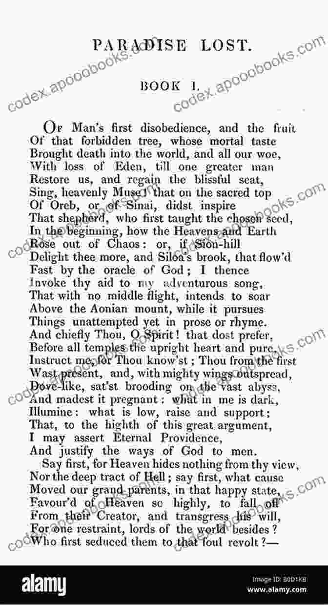 John Milton's Paradise Lost, An Epic Poem Exploring Themes Of Good And Evil The Oxford Handbook Of Milton (Oxford Handbooks)