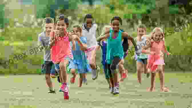 Kids Chasing Each Other While Playing Tag. Weather We Like It Or Not : Cool Games To Play On A Sunny Day: Weather For Kids Earth Sciences (Children S Weather Books)