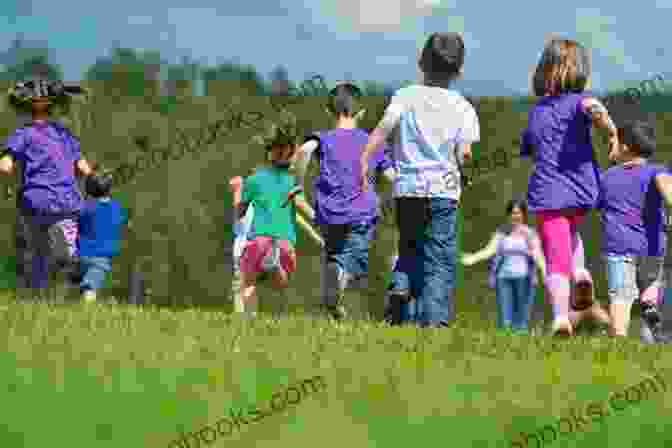 Kids Standing In A Line And Playing Red Light, Green Light, Banana. Weather We Like It Or Not : Cool Games To Play On A Sunny Day: Weather For Kids Earth Sciences (Children S Weather Books)