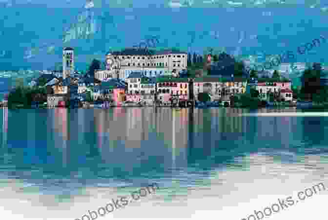 Lake Orta's Tranquil Waters Mirror The Colorful Facades Of Orta San Giulio, Creating A Postcard Perfect Scene. Insight Guides Explore Italian Lakes (Travel Guide EBook) (Insight Explore Guides)