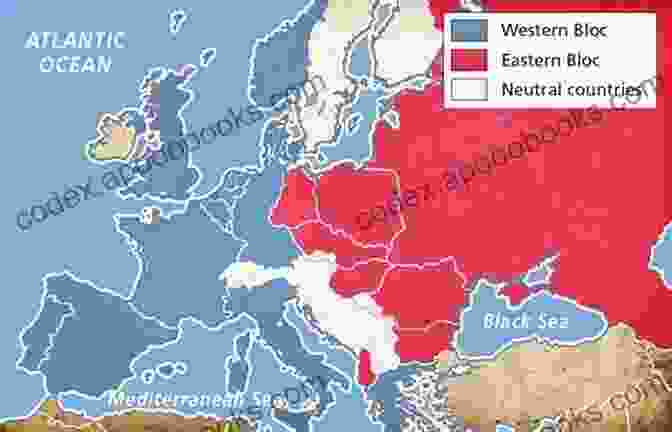 Map Of Europe Showing The Historical Division Between The Soviet Bloc And The Western Bloc Splitting Europe: The EU Russia And The West