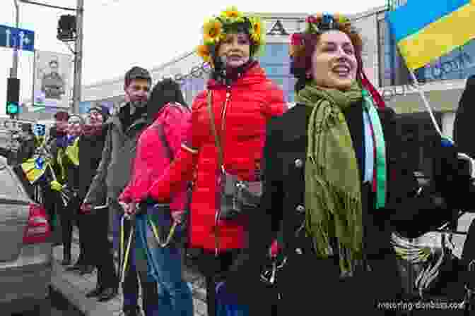 People Gather In A Market In The Donbas Region Of Ukraine. Everyday War: The Conflict Over Donbas Ukraine