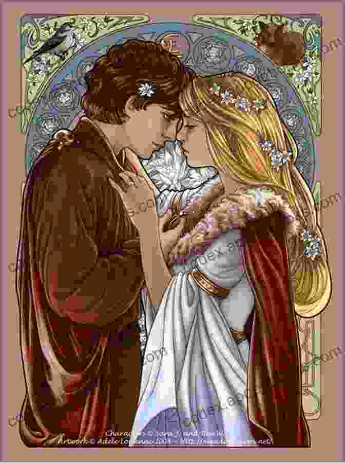 Photo Of Eleanor And Tristan In A Romantic Embrace Carried Forward By Hope (# 6 In The Bregdan Chronicles Historical Fiction Romance Series)