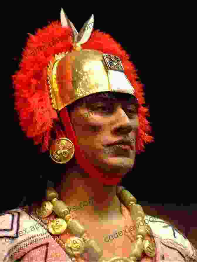 Portrait Of An Inca Ruler, Adorned In Elaborate Headdress And Garments, Symbolizing His Divine Authority. Empire Of The Incas (Great Empires Of The Past (Library))