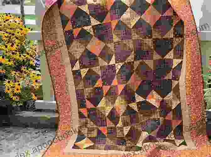 The Vibrant Pumpkin Spice Quilt, Featuring Intricate Piecing And Warm Autumnal Colors. Just Treats No Tricks: Bewitching Quilts And More To Celebrate Autumn