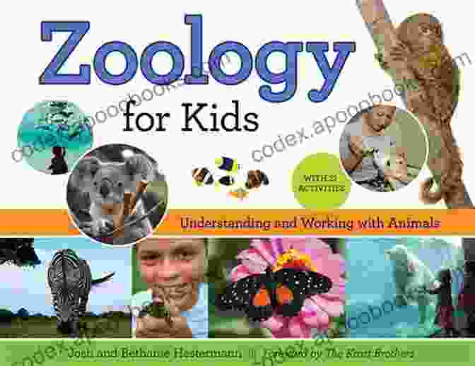 Zoology For Kids Book Cover Featuring A Group Of Children Exploring The Animal Kingdom Wildlife Of The World: Zoology For Kids Children S Zoology Education