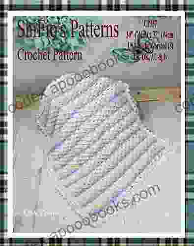 Crochet Pattern CP337 crocodile stitch baby blanket afghan USA Terminology