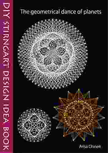 The geometrical dance of planets: DIY Stringart Design Idea