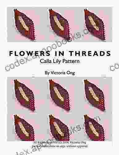 Flowers In Threads: Calla Lily Pattern