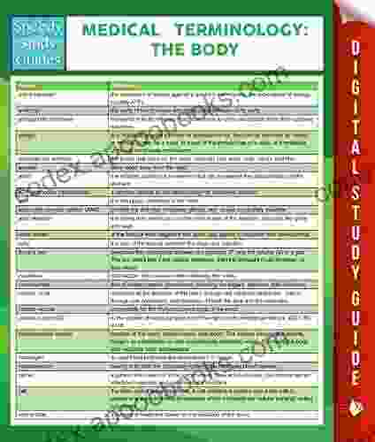 Medical Terminology: The Body Speedy Study Guides